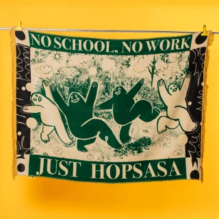Koc żakardowy JUST HOP